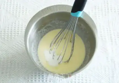 Make Blueberry yogurt cake step 3