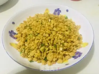 Make Egg fried fish seeds step 6