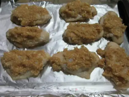 Make In the greasy wings step 11