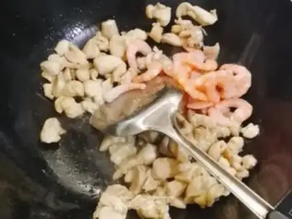 Make Shrimp chicken step 3