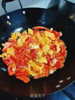 Make Tomato egg soup step 12