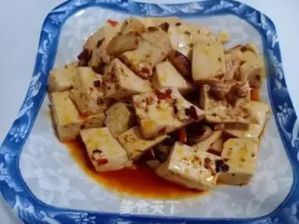 Make Spicy tofu step 9