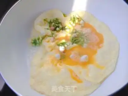 Make Jasmine fried eggs step 3