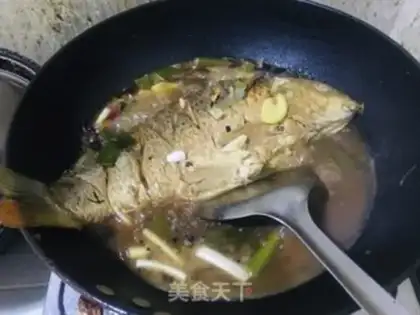 Make Home burning fish step 6
