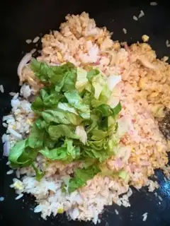Make Egg fried rice step 5