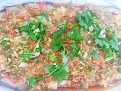 Make Garlic mackerel step 14
