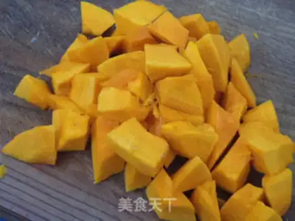 Make Goose egg pumpkin porridge step 5