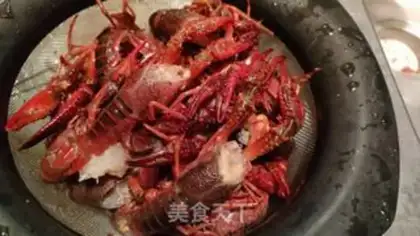 Make Tequila hot lobster step 1