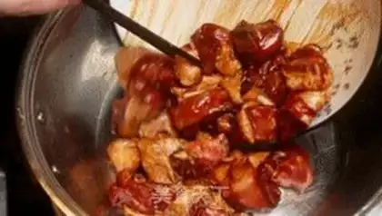Make Improved three cups of chicken step 4