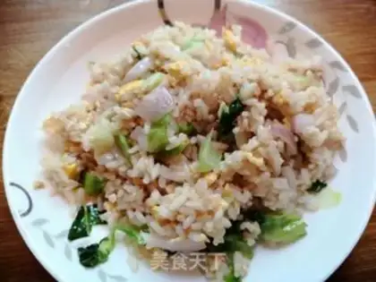 Make Egg fried rice step 8
