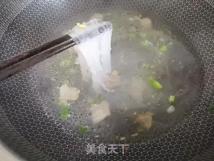 Make Beefball soup step 7
