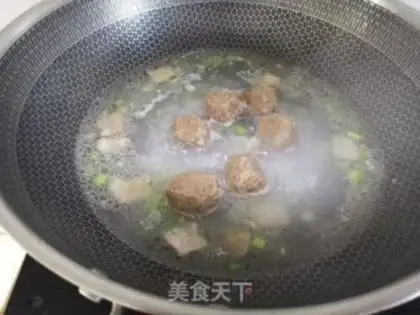 Make Beefball soup step 8