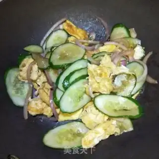 Make Eggs made from cucumbers step 8