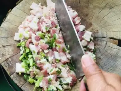Make Cream of meat step 0