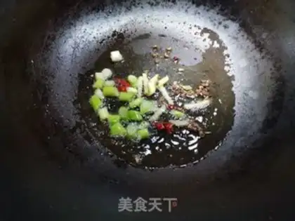 Make Garlic soybeans step 3
