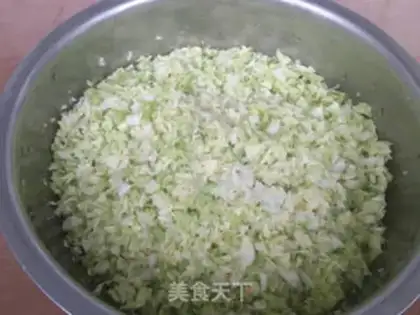 Make Egg cabbage pie step 1