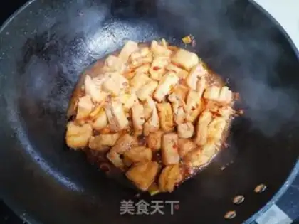 Make Garlic soybeans step 5
