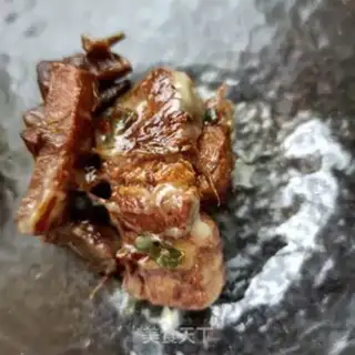 Make radish meat powder step 7