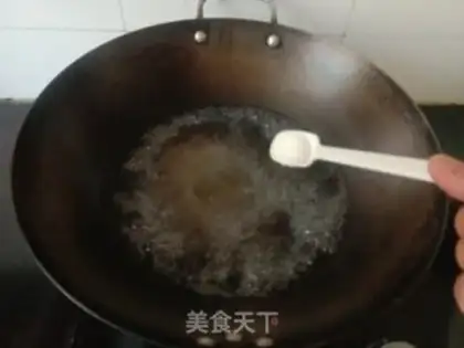Make ♪ West blue flowers for ham and sausage ♪ step 3