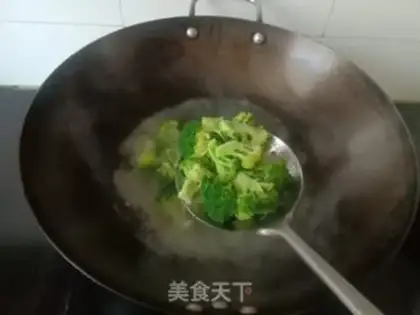 Make ♪ West blue flowers for ham and sausage ♪ step 5