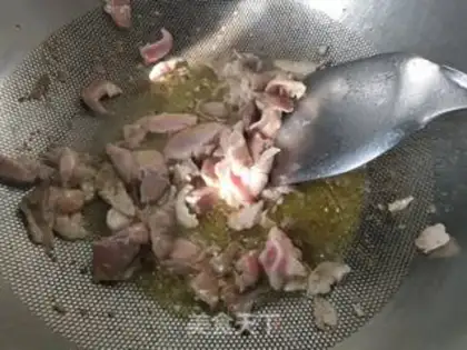 Make Celery fried meat step 2