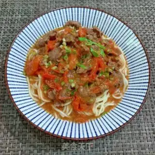Make Tomato beef noodles step 13
