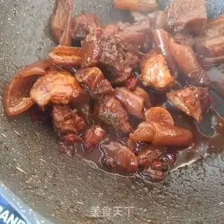 Make Pork-skin-burning potato step 19