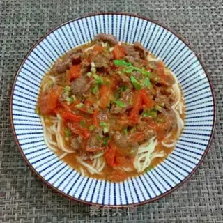 Make Tomato beef noodles step 14