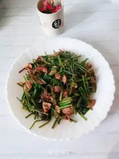 Make Celery fried meat step 7
