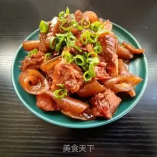 Make Pork-skin-burning potato step 21