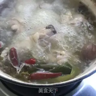 Make The cold hand tore the chicken step 5