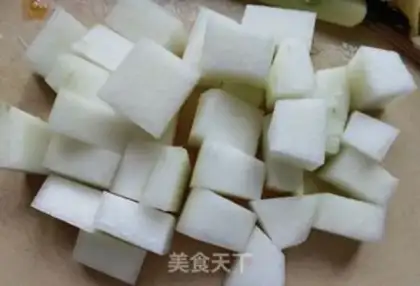 Make Wintermelon steak step 11