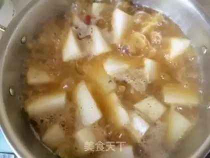 Make Wintermelon steak step 12
