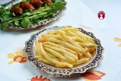 Make Air fried chicken wings and fries step 15