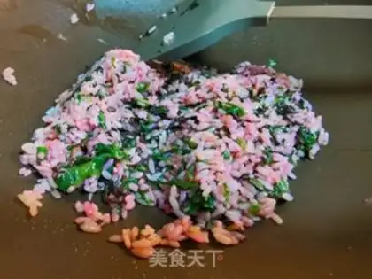 Make Eggs and rice step 2