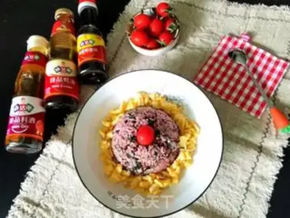 Make Eggs and rice step 5