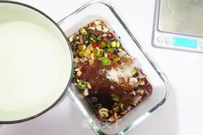 Make Korean sauce with a heart step 5