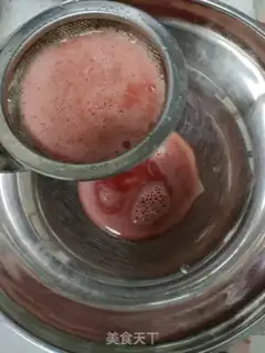 Make Homemade fruit ice powder step 1