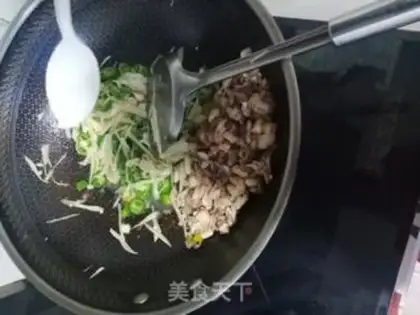 Make Ginger chicken step 5