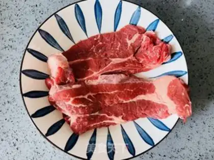 Make Black pepper steak step 0