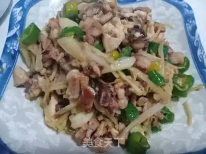 Make Ginger chicken step 7