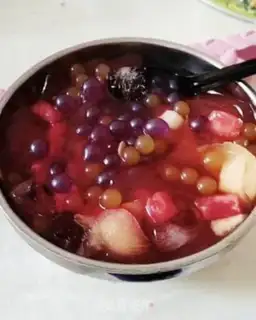 Make Homemade fruit ice powder step 4