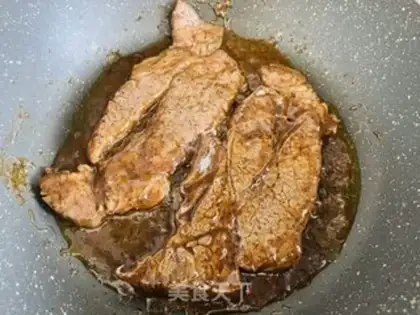 Make Black pepper steak step 7