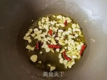 Make Olive oil and cabbage step 3