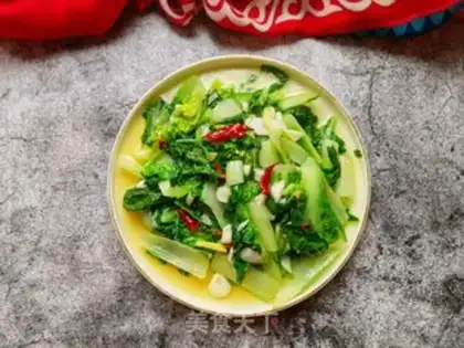 Make Olive oil and cabbage step 9