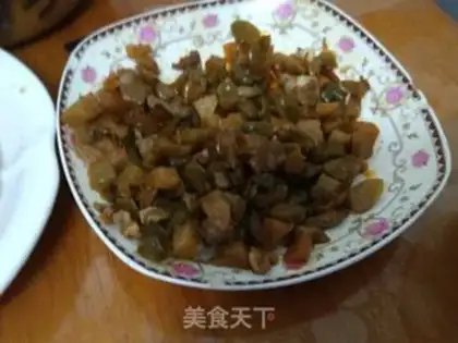 Make Squeeze and fried meat step 2