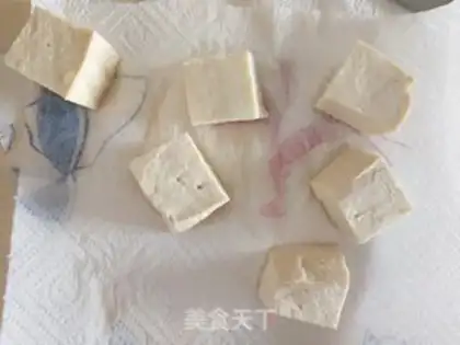 Make Air-fried tofu step 2
