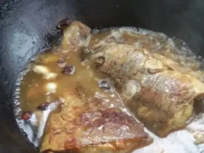 Make Pour the yellowfish step 2