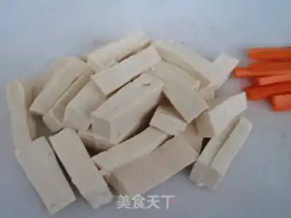 Make Wood and tofu step 1