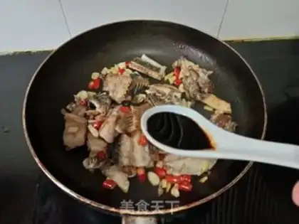 Make ♪ Purple sour fish bones ♪ step 4